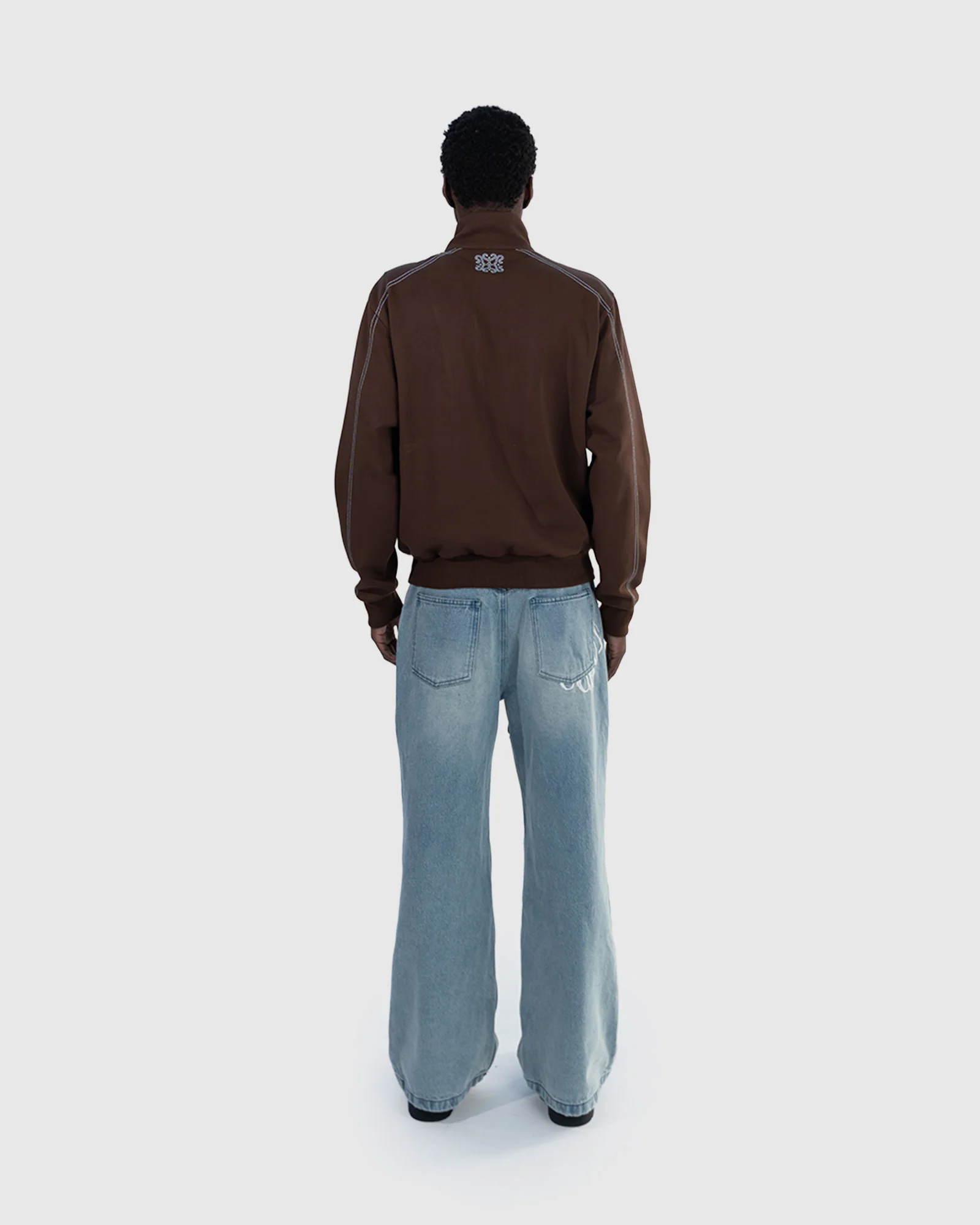 Brown & Blue Set - Training Jacket - Image 5